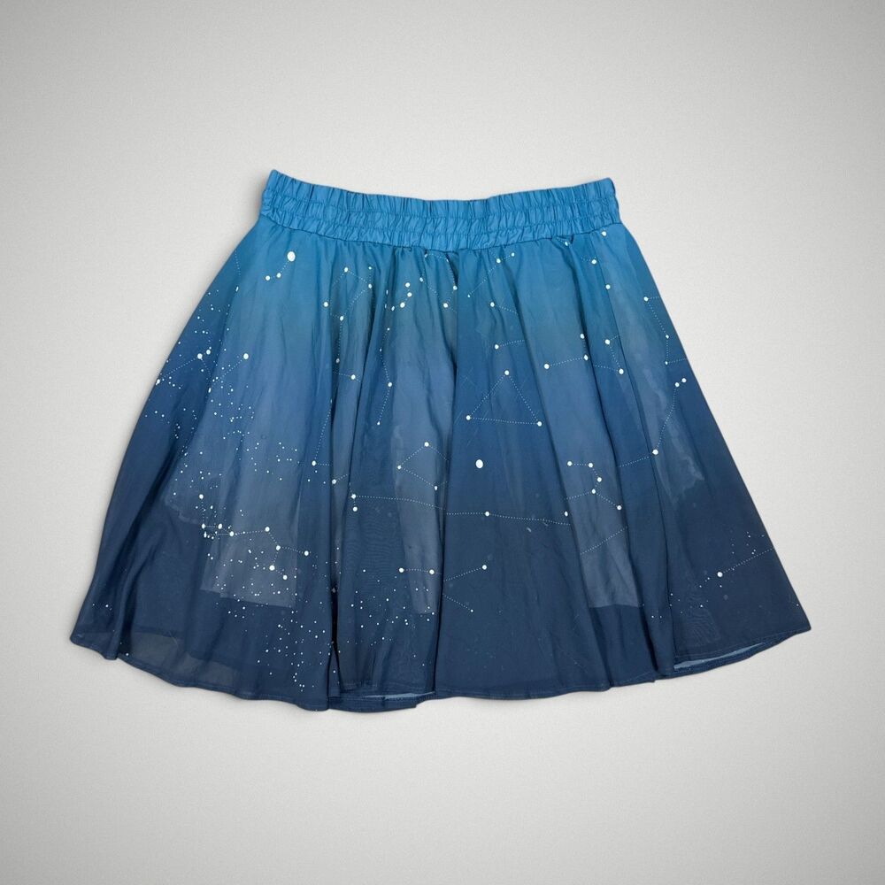 ThinkGeek Twinkling Stars Skirt Constellation Ombre Cosplay Sz XXL - SKIRT ONLY